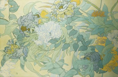 Flores japonesas de Georges de Feure