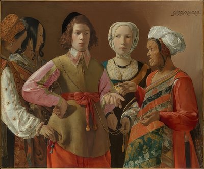 La adivina de Georges de La Tour