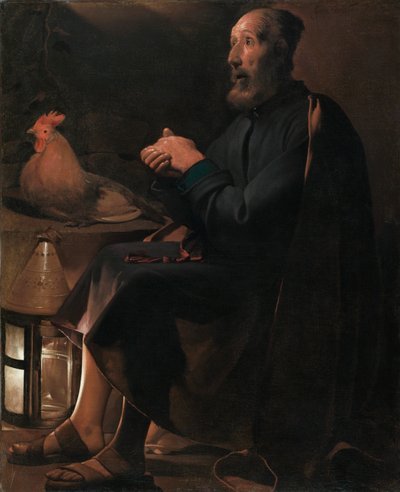 San Pedro Arrepentido de Georges de La Tour
