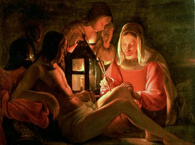 San Sebastián atendido por la Santa Mujer de Georges de La Tour