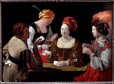 El tramposo con el as de diamantes de Georges de La Tour