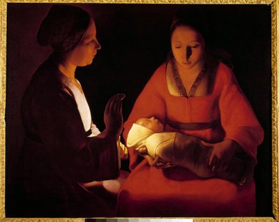 El niño recién nacido de Georges de La Tour