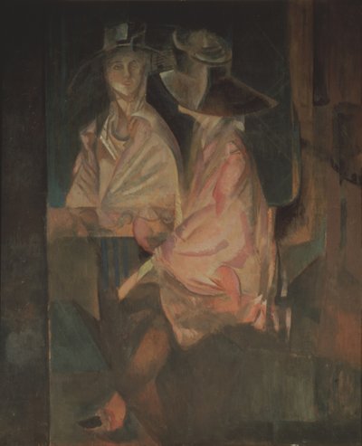 Retrato de la actriz Alisa Koonen 1889-1974 de Georgy Bogdanovich Yakulov