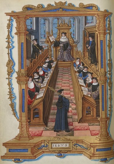 Doctores en la Universidad de París por Etienne Colaud, de Chants Royaux, 1537 (42046662921) de Georgia Levan Ramishvili from Tbilisi