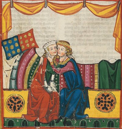 Hugo von Werenwag, del Códice Manesse, 1305-15 (42640388224) de Georgia Levan Ramishvili from Tbilisi