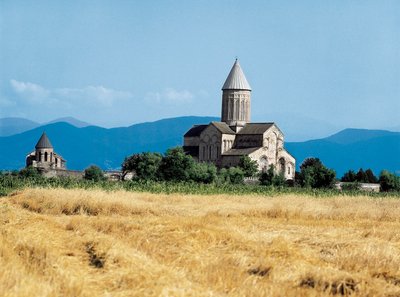 Catedral de San Jorge, Alaverdi, Kakheti, Georgia de Georgian School