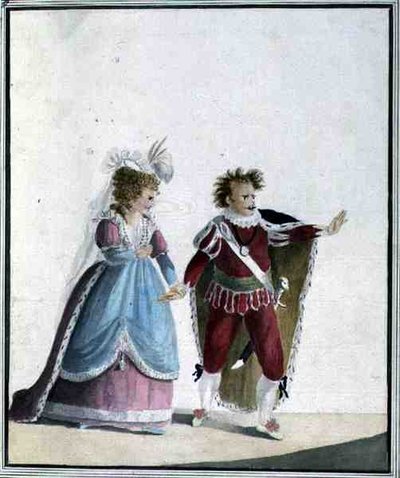 John Edwin y Sarah Siddons de Georgiana Jane Keate