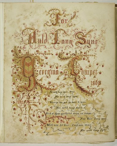 Sin título [For Auld Lang Syne], 1855-68 de Georgina Cowper