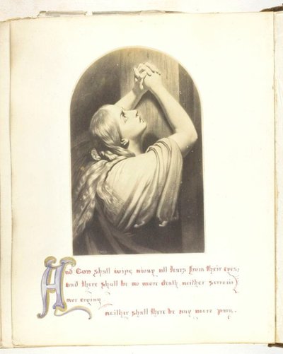 Sin título [ilustración con cita bíblica] de Georgina Cowper
