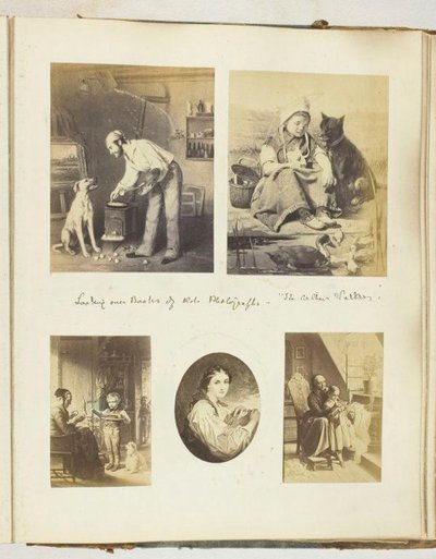 Sin título [página de ilustraciones], 1855-68 de Georgina Cowper