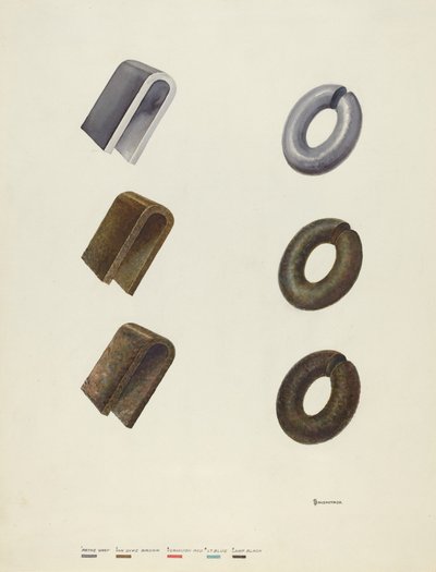 Notas de color sobre hierro de Gerald Transpota