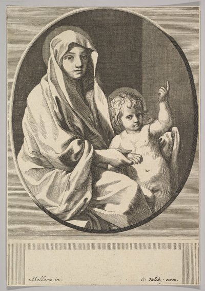 Virgen y Niño de Gerald Valck