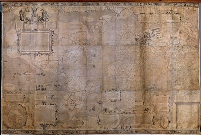 Mapa geográfico del mundo de Gerard (after) Mercator