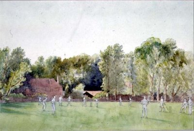 El partido de cricket de Gerard Chowne