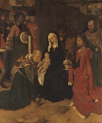 Adoración de los Magos, c.1490 de Gerard David
