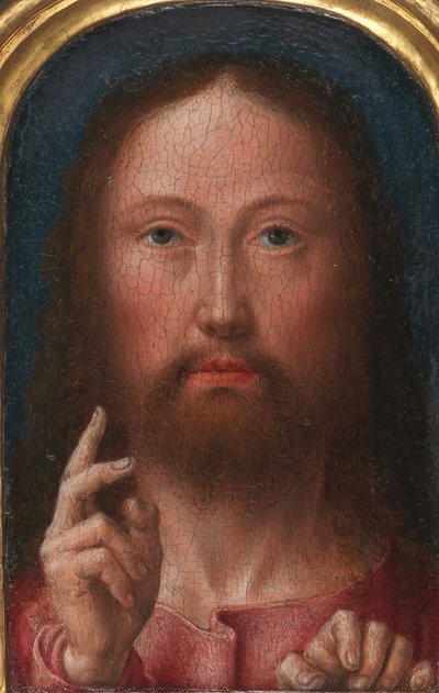 Cristo bendiciendo, ca. 1500-1505 de Gerard David