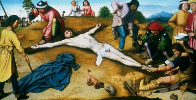 Cristo Clavado en la Cruz de Gerard David