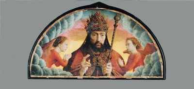 Dieu Pere benissant - Dios Padre dando su ... de Gerard David