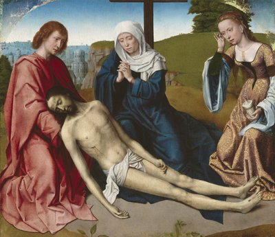 Lamentación sobre el cuerpo de Cristo, c.1500 de Gerard David