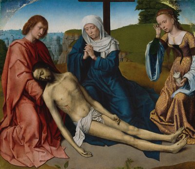 Lamentación sobre el cuerpo de Cristo de Gerard David