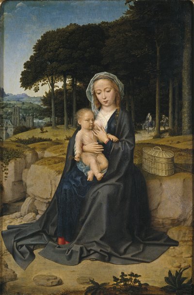 Descanso en la Huida a Egipto, ca 1515 de Gerard David