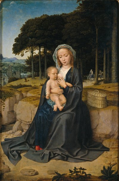 Descanso en el vuelo a Egipto de Gerard David