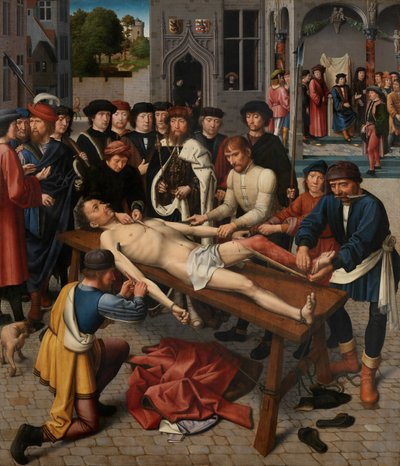 El desollamiento de Sisamnes de Gerard David