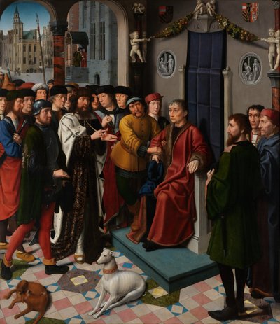 El juicio de Cambises de Gerard David