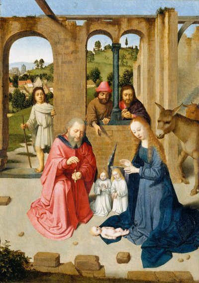 La Natividad, c.1482 de Gerard David