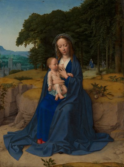 El descanso en la huida a Egipto, ca. 1512-15 de Gerard David
