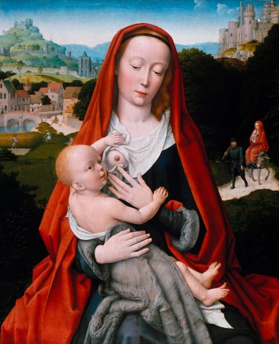Virgen y el Niño de Gerard David