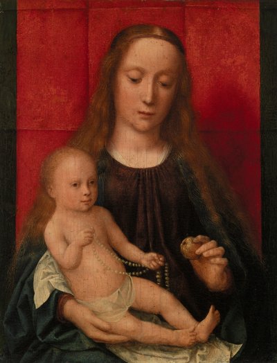 Virgen y niña de Gerard David