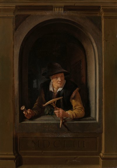 La mujer del pescador de Gerrit Dou