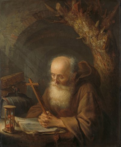 A Hermit de Gerrit Dou