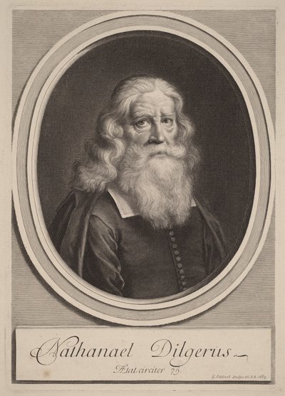 Nathanael Dilgerus de Gérard Edelinck