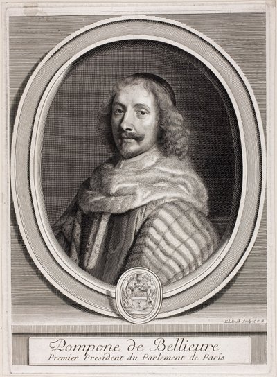 Pompone de Bellièvre de Gérard Edelinck