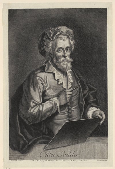 Retrato de Jacques Bénigne Bossuet de Gérard Edelinck