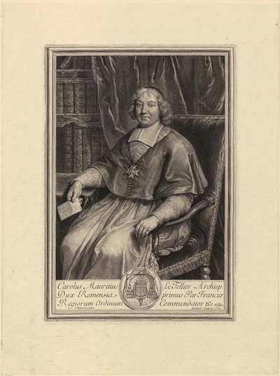 Retrato de Raimond Poisson de Gérard Edelinck