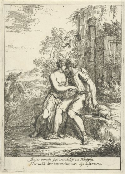 Aminta en Thestylis de Gerard Hoet (I)