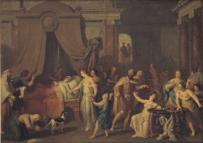 Alcestis y Admeto de Gerard Hoet I
