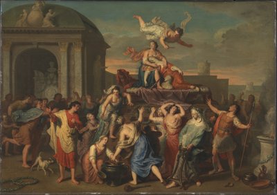 La muerte de Dido de Gerard Hoet I