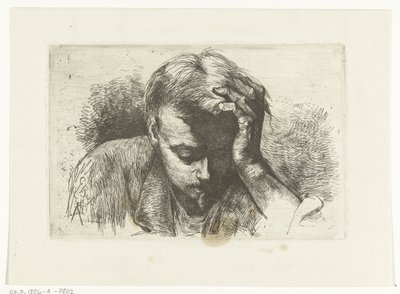 Auto retrato de Gerard Jan Bos