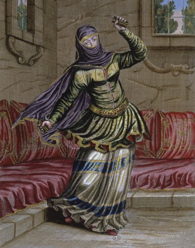 Bailarina turca de Gerard Jean Baptiste Scotin