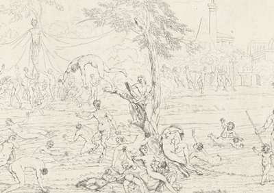 Baño de ninfas y bacantes Las vidas de las bacantes (título de la serie) de Gerard Melder