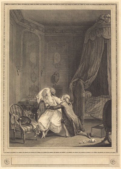 El arrepentimiento tardío de Gerard Rene Le Vilain after Nicolas Lavreince
