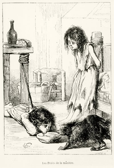 Los niños compasivos, ilustración de "L