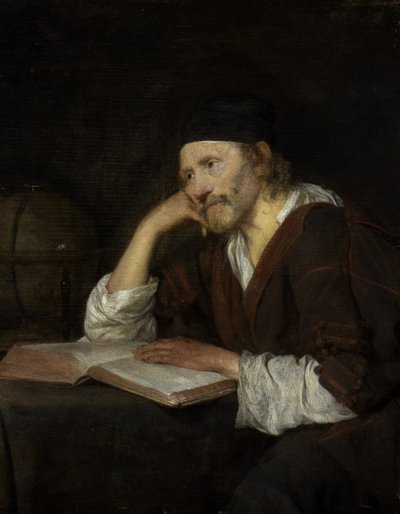 Heráclito, c. 1647-1648 de Gerard Ter Borch the Younger