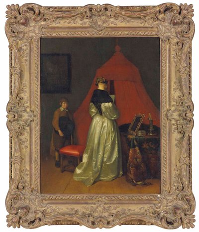 La carta, 1660 de Gerard ter Borch