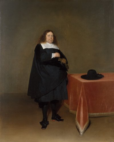 Burgomaestre Jan van Duren 1613-1687, ca. 1666-67 de Gerard Terborch II