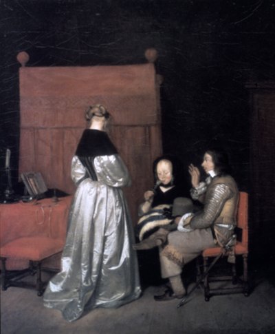 Admonición Paternal de Gerard Terborch II